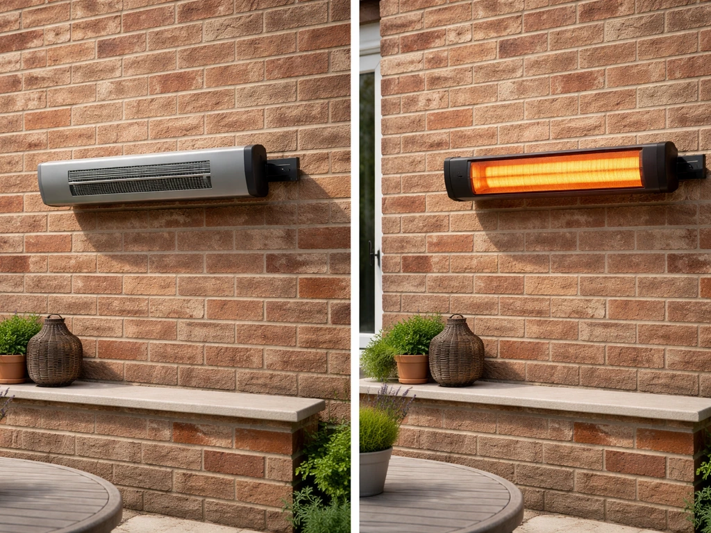 best wall-mounted patio heaters