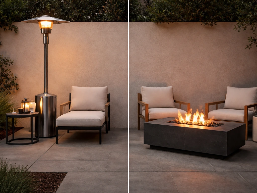 fire table vs patio heater