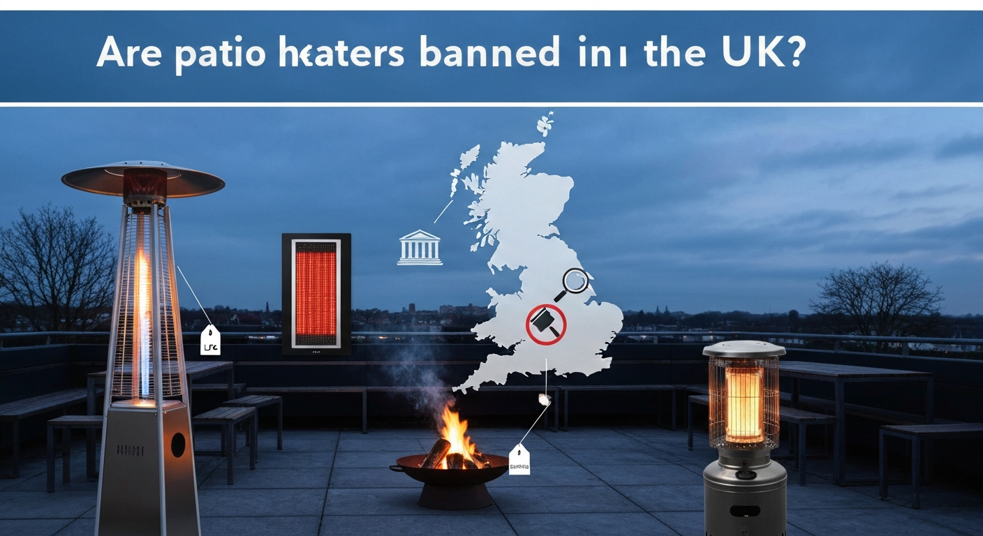 Are Patio Heaters Banned in the UK? Legal Guide 2026