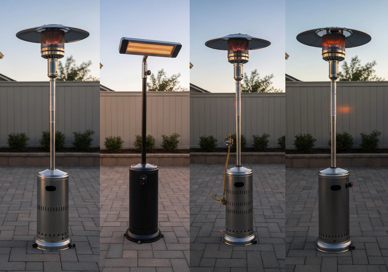 best type of heater for patio